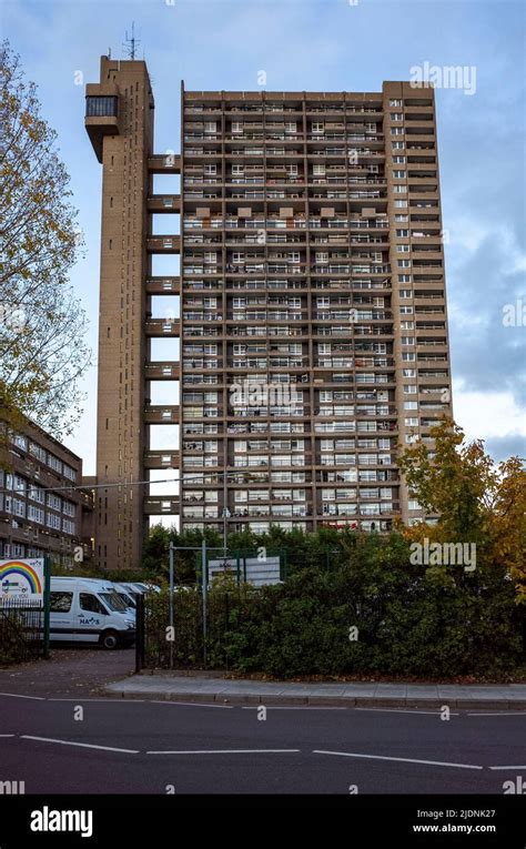 Grade Ii Listed Trellick Tower In West London A Brutalist Style Tower