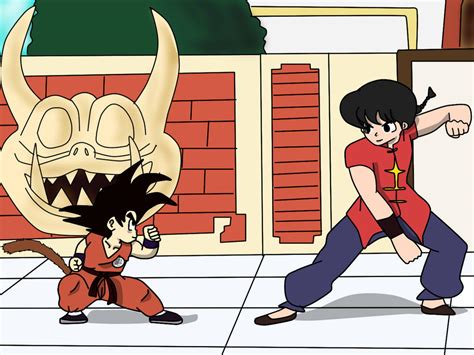 Son Goku Vs Ranma Saotome By Dantasensei On Deviantart