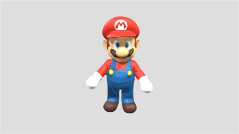 Mario Download Free 3d Model By Frog 413709 Bbc009a Sketchfab