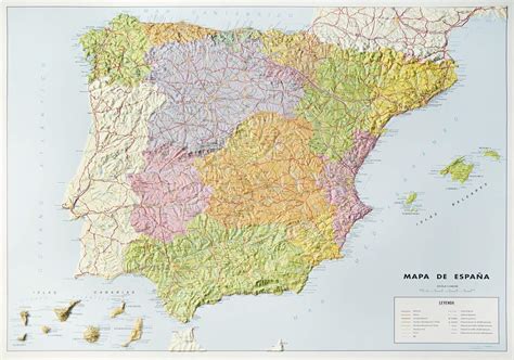 Mapa De Espana Los Mejores Productos De Marca España