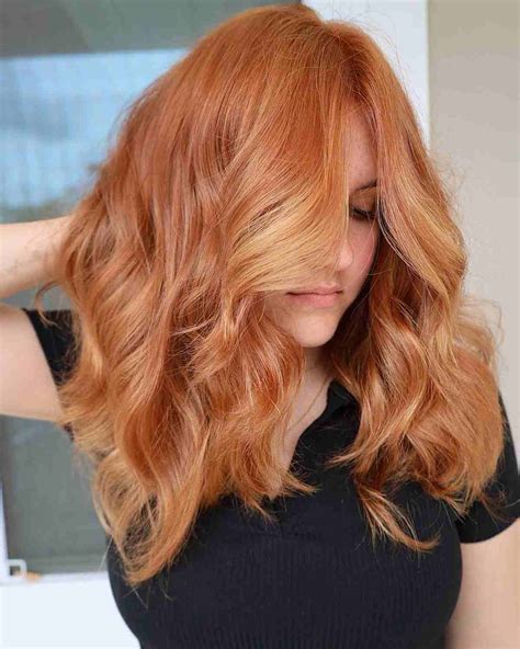 light copper blonde hair color