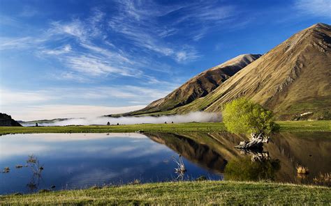 Free Scenery Wallpaper Includes Lake Coleridge New Zealand What A