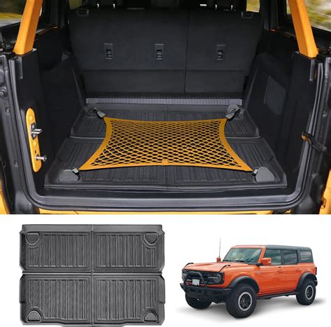 Amazon Caresa Upgrade Cargo Liner Trunk Mat For Ford Bronco