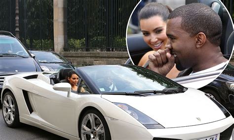 Kanye West Escorts Kim Kardashian Around Paris In 380000