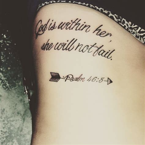 Uncommon Small Bible Verse Tattoos For Females | Best Tattoo Ideas