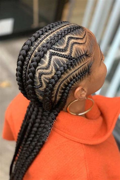 Feel Beautiful In These Stunning Stitch Braids Cornrows Coils And Glory Feed In Braids