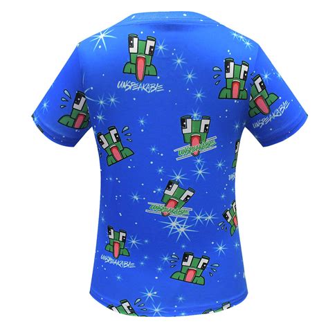 New Unspeakable Frog Logo Shirt Minecraft Games Shirt For Kids