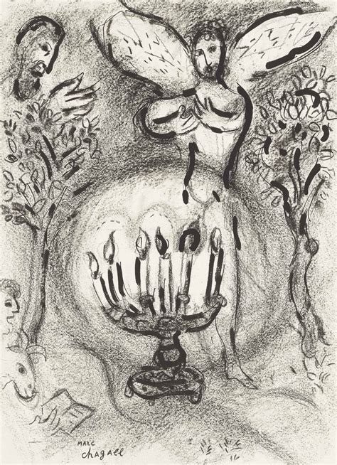 Marc Chagall Zacharie Parle Avec L Ange Christie S