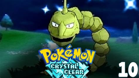 Pokemon Crystal Clear Part 10 Shiny Onix Joins The Battle Youtube