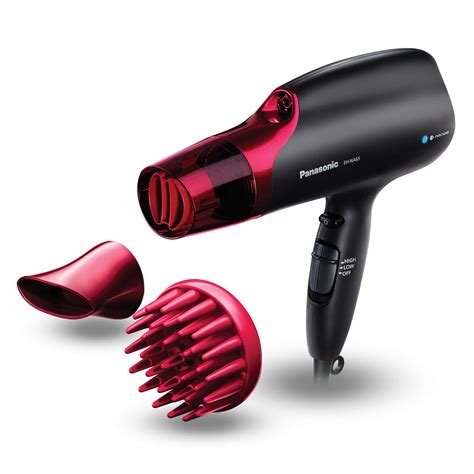 It's quiet, and even though it looks large, its ergonomic design isn't too heavy. Panasonic Nanoe EH-NA65-K Hair Dryer 220-240 Volt For ...