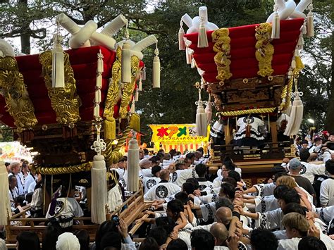 ニュース 枚岡神社秋郷祭 昭和丸筒