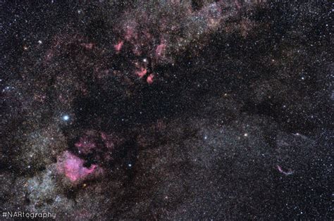 Cygnus Widefield North America Nebula Ngc 7000 Sadr Region Ic 1318