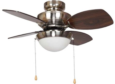 A lot of smaller rooms, especially those that have been converted from garages, attics, or basements to more functional spaces, lack overhead we offer a wide selection of small ceiling fans with lights to make finding the right option for your room simple. Fantasia Kompact Small 28" Ceiling Fan LED Light Brushed ...