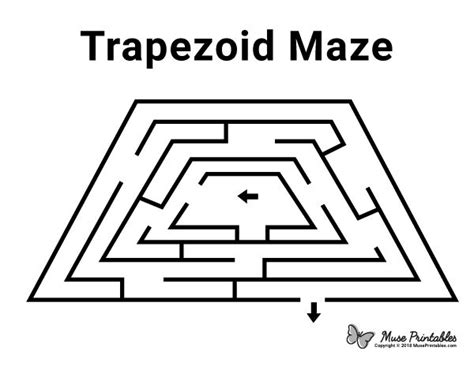 Math, geometry color and doodle page covering quadrilaterals trapezium, trapezoid, isosceles trapezoid, parallelogram, kite, rhombus, rectangle and squareccss 3.g.a.1black, gray, and colored versions⭐⭐⭐grade 3 math interactive slide bundle⭐⭐⭐ grade 3 math ccss assessment bundle print & digital Free printable trapezoid maze. Download it from https ...
