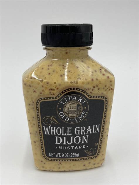 Whole Grain Dijon Mustard 9 Oz Bulk Priced Food Shoppe