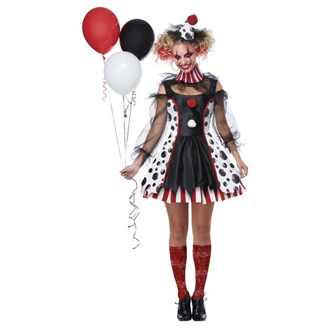 Twisted Clown Halloween Costume Clown Costume Women