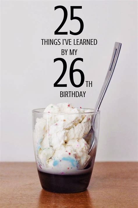 Anchored Souls 25 Things Ive Learned By My 26th Birthday 26th