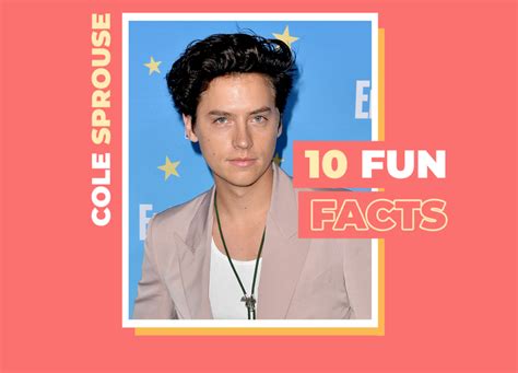10 Fun Facts Dieci Curiosità Che Non Sapevate Su Cole Sprouse