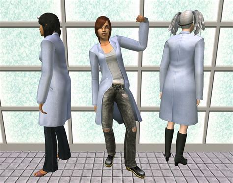 Mod The Sims Lab Coat Accessory Coat Lab Coat Sims 2 Makeup