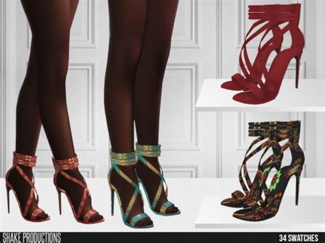 Kwanzaa High Heels Holiday Wonderland By Shakeproductions At Tsr Sims