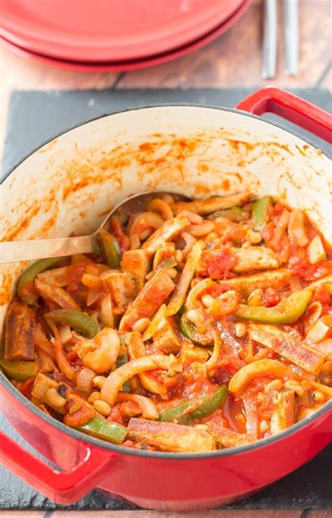 Stir in sausage and cook until warmed through, about 2 minutes more. Chicken Sausage Casserole Recipe - Neils Healthy Meals