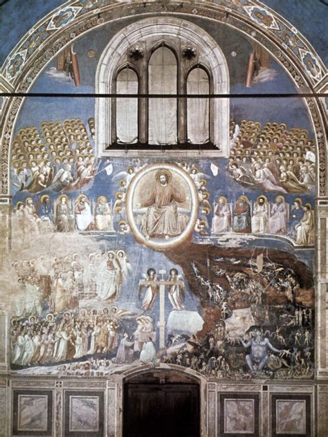 Giotto Last Judgment The Scrovegni Chapel Padua Ca 1303 05 Fresco