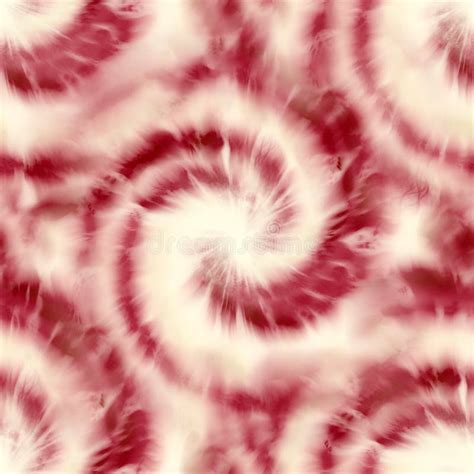 Seamless Spiral Tie Dye Pattern For Surface Design Print Stock Image