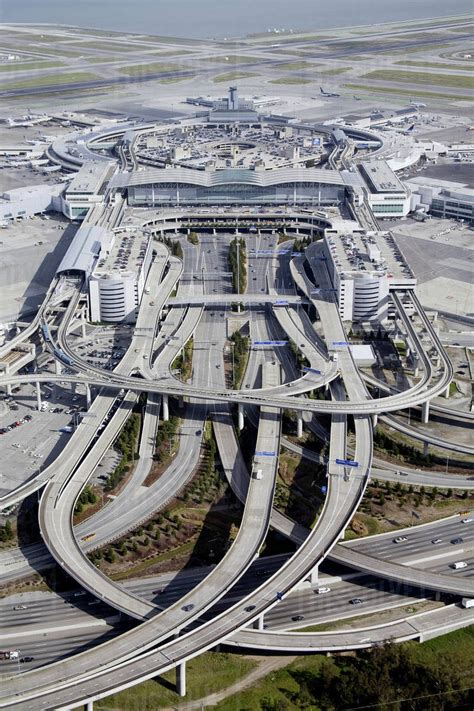 Aerial View Of San Francisco Airport Stock Photo Dissolve
