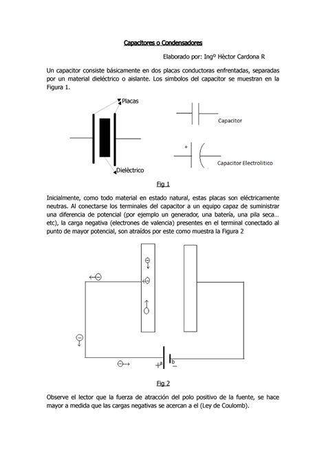 111Capacitores O Condensadores Capacitores O Condensadores Elaborado