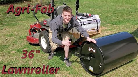 Agri Fab Lawn Roller Assembly And Overview Youtube