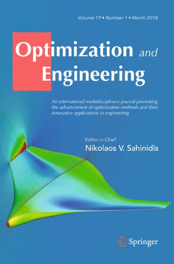 Optimization And Engineering Volume 24 Issue 1