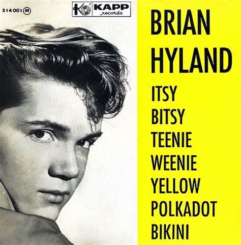 Brian Hyland Itsy Bitsy Teenie Weenie Yellow Polkadot Bikini