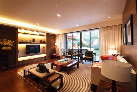Living Room Tv Asian Style Colour Schemes Backdrops House Design