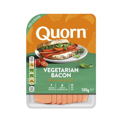 Quorn Vegetarian Bacon Meat Free Bacon Quorn