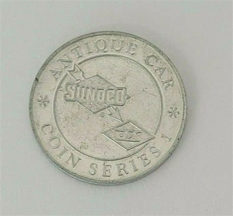 Coin Sunoco Antique car Series-DX Coin Series- 1912 Simplex Speedster