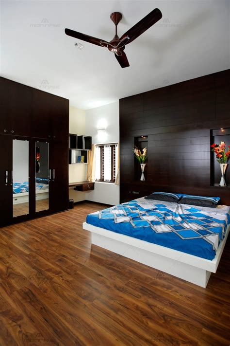 Wooden floors inside the bedroom provide a certain kind of charm and warmth that we don't usually see in ordinary types of flooring. Commodious Master Bedroom with Wood Flooring and King Size ...