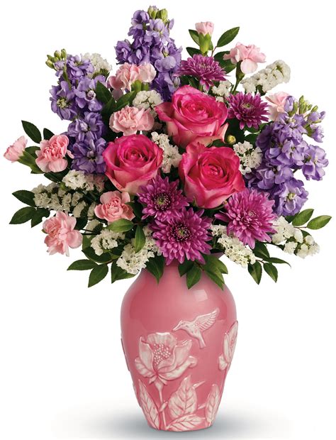 Flowerdelivery.com flowerdelivery.com offers several floral bouquets with options to add balloons and stuffed animals to your order. GIVEAWAY: Give Mom the Gift of Teleflora Mother's Day Flowers