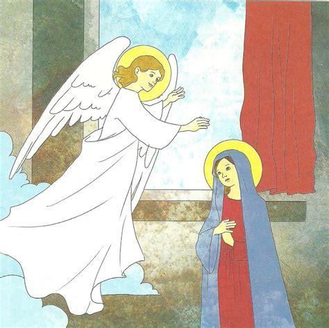 Anunciação a Maria - puzzle online
