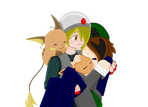 Pokemon Couple By Themidnightmage On Deviantart