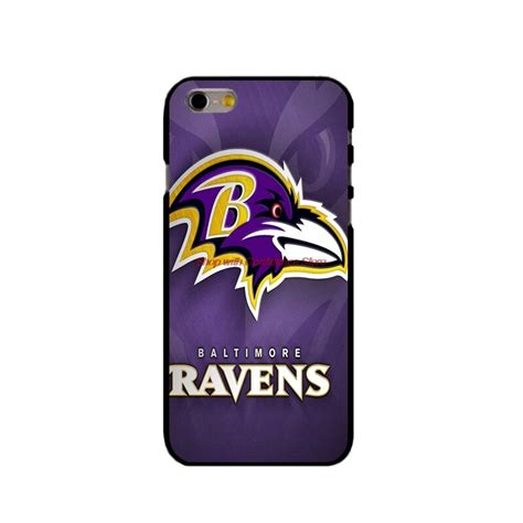 Nfl Unique Baltimore Ravens Logo Plastic Cover Case For Iphone 4s 5s Se 5c 6 6s Plus 7 Samsung