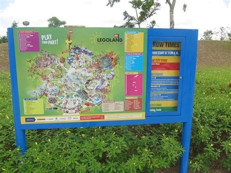 Park Map Picture Of Legoland Malaysia Johor Bahru Tripadvisor