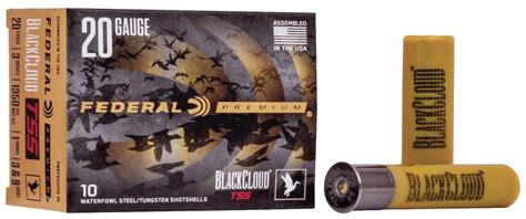 Federal Ammunition Introduces New Black Cloud Tss 20 Gauge Thegunmag