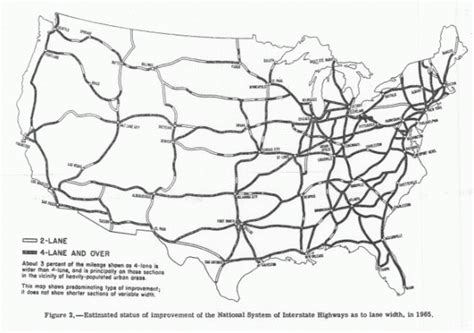 The 1950s Photo Proposed Highway System