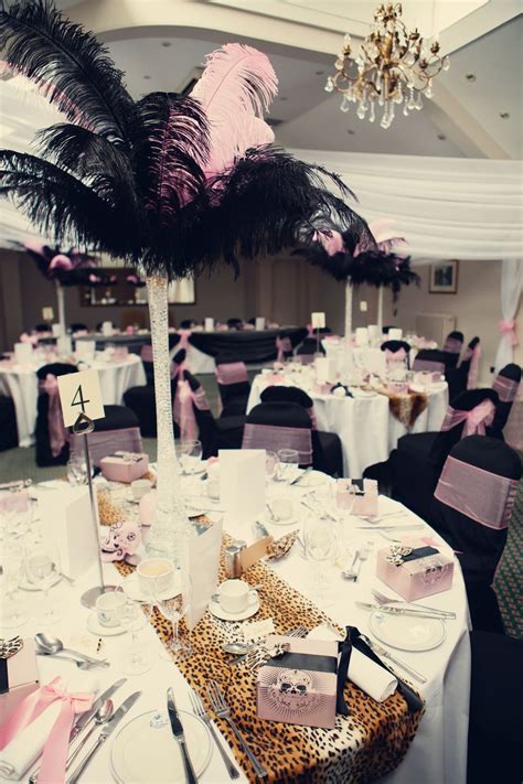 A Pink And Leopard Print Themed Diy Wedding Ele And Raph Cheetah Print
