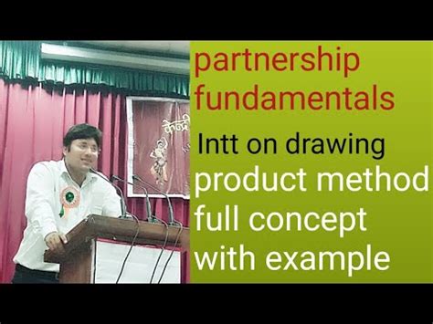 Interest On Drawing By Product Method Partnership Fundamentals Class Accountancy