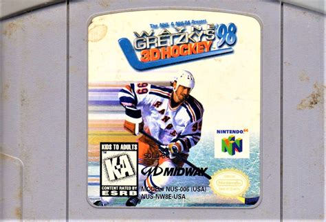 Wayne Gretzkys 3d Hockey 98 Nintendo 64 1997 Video Games