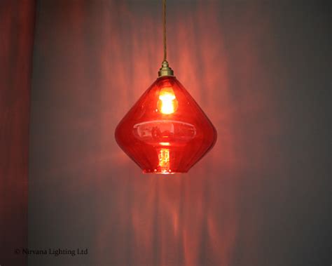 Dolce Red Glass Pendant Light Nirvana Lighting Nirvana Lighting