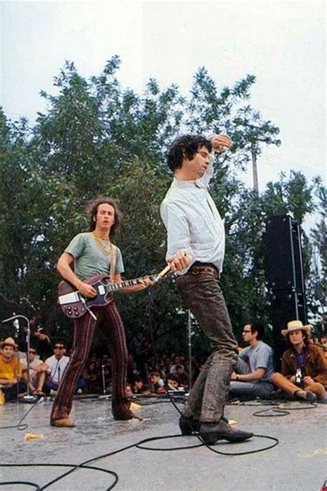 Robby Krieger And Jim Morrison Beatles Ray Manzarek The Doors Jim