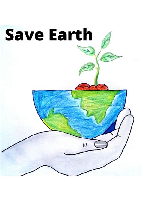 Learn How To Draw World Environment Day Drawing Save Nature Drawing Save Environment
