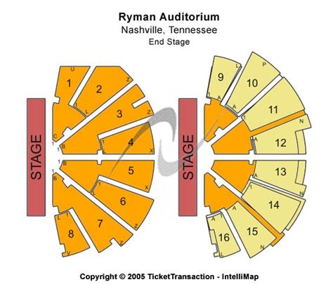 The map below does not reflect availability. Grand Ole Opry Ryman Auditorium Seating Chart | Brokeasshome.com